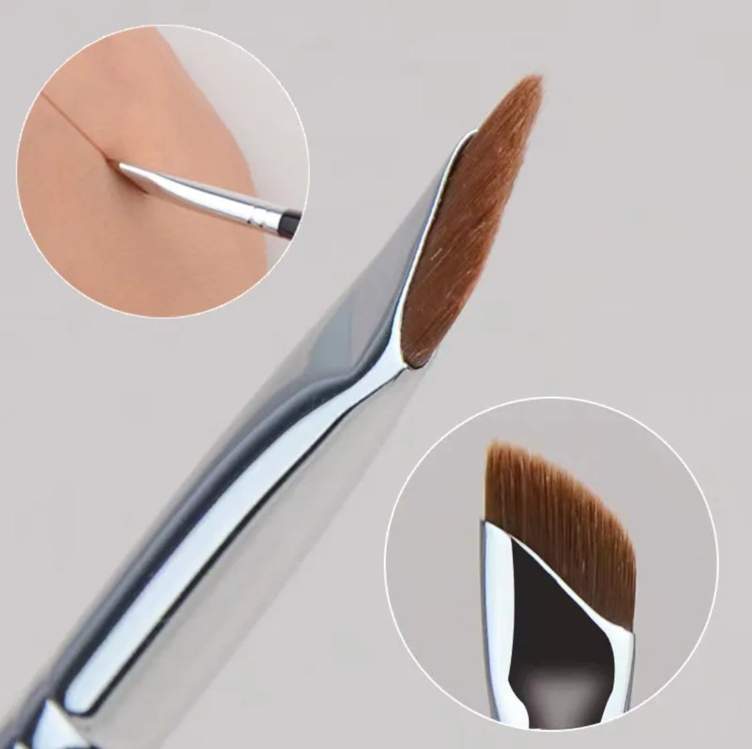 Make-up brush ,Ultra thin eyelyner oblique brush